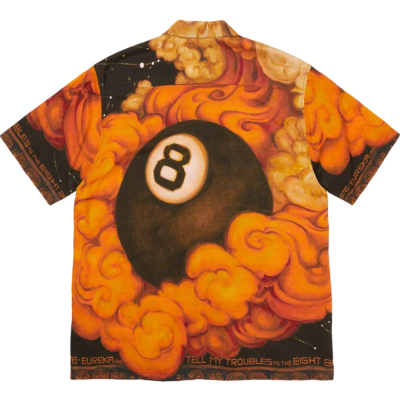 Martin Wong/Supreme 8-Ball Rayon S/S Shirt view 3